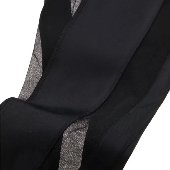 Mesh-paneled Stirrup Leggings - Picture 9 of 10